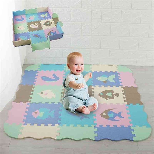 25pcs/set baby play mat folding mat for children kids surface activity crawled mats eva foam puzzle toys child floor puzzles 210402
25pcs/set baby play mat folding mat for children kids surface activity crawled mats eva foam puzzle toys child floor puzzles 210402