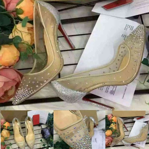 spring summer elegant styles women shoes high heels crystals pointed toe mesh pumps woman red sole wedding, Black
spring summer elegant styles women shoes high heels crystals pointed toe mesh pumps woman red sole wedding, Black