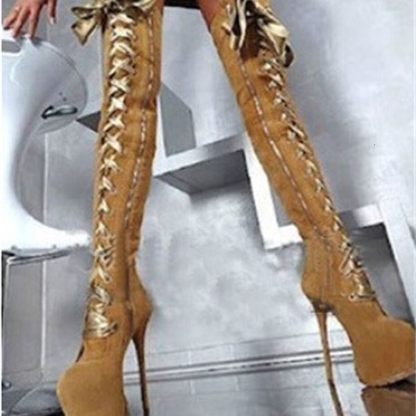boot black thigh women lace-up of the platform high heels suede leather boots gladiator stiletto heel nighclub booty
boot black thigh women lace-up of the platform high heels suede leather boots gladiator stiletto heel nighclub booty