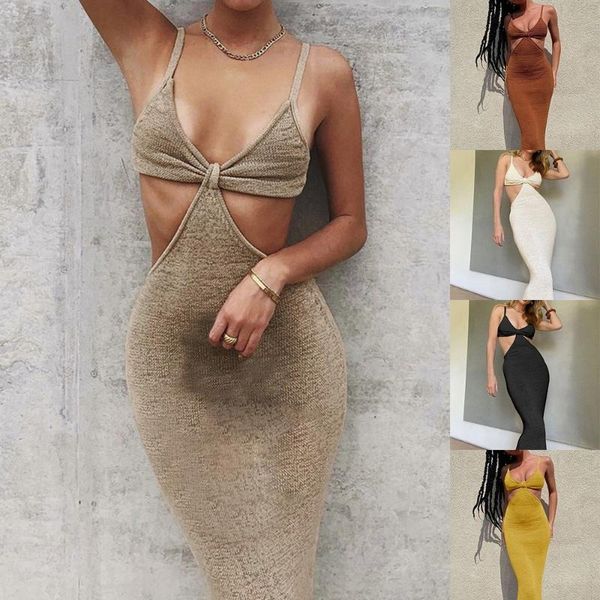 casual dresses summer dress women's holiday knit pure color long and party tight with backless sling fish tail, Black;gray
casual dresses summer dress women's holiday knit pure color long and party tight with backless sling fish tail, Black;gray