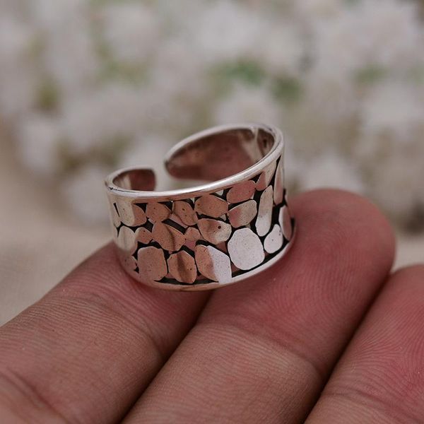 cluster rings sell 100% 925 sterling silver fashion irregular design female open ring gift for girl student, Golden;silver
cluster rings sell 100% 925 sterling silver fashion irregular design female open ring gift for girl student, Golden;silver