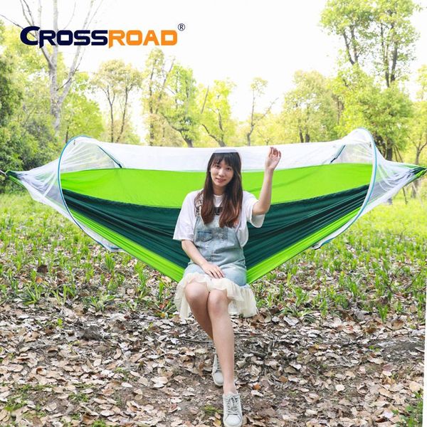 camp furniture removable outdoor camping hammock with mosquito net 1-2 person parachute garden swing hanging chair double sleeping bed porta
camp furniture removable outdoor camping hammock with mosquito net 1-2 person parachute garden swing hanging chair double sleeping bed porta