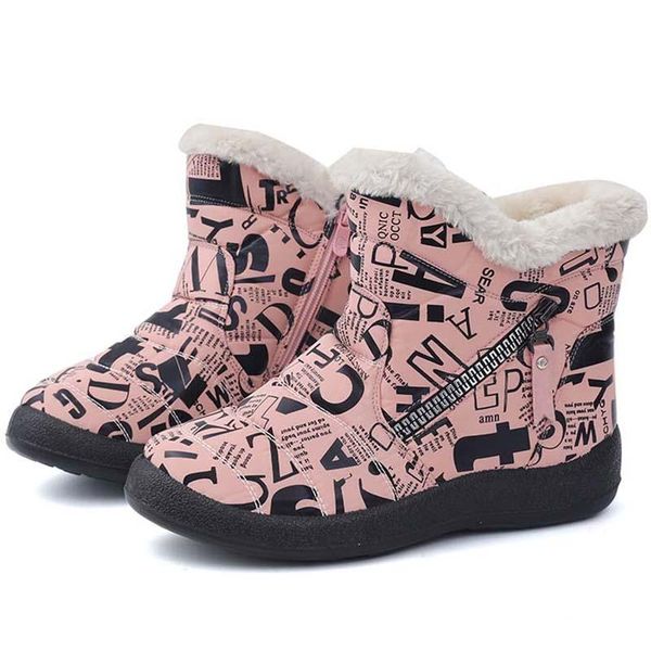boots women snow flat shoes woman slip on platform women's casual waterproof ankle fashion winter botas mujer, Black
boots women snow flat shoes woman slip on platform women's casual waterproof ankle fashion winter botas mujer, Black