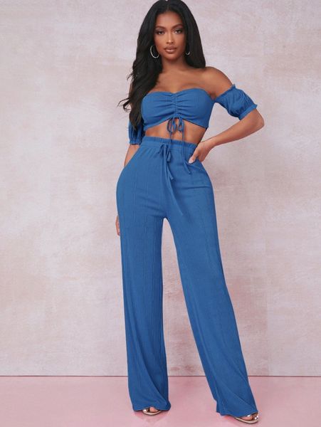 sxy off shoulder drawstring ruched front crop & paperbag waist pants set g9rz#, White
sxy off shoulder drawstring ruched front crop & paperbag waist pants set g9rz#, White