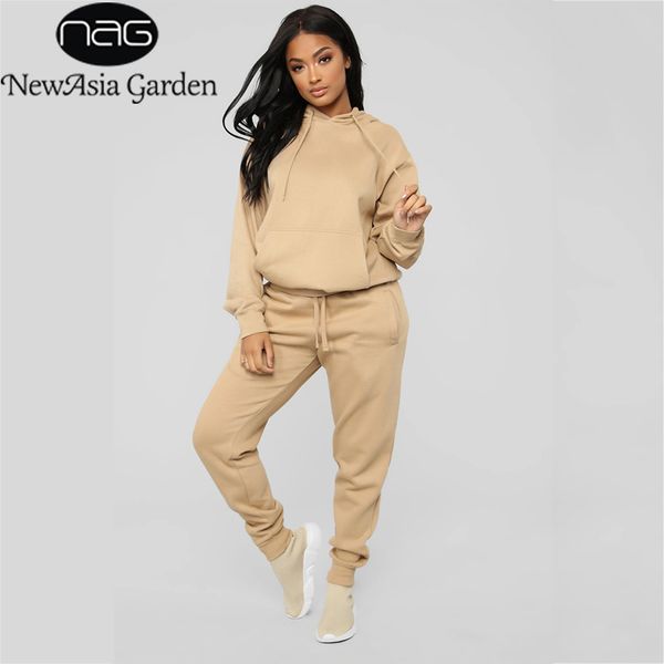 newasia 2 piece sets womens outfits camel sweatpants and hoodie set long sleeve tracksuit woman fall fashion casual streetwear 210413, White
newasia 2 piece sets womens outfits camel sweatpants and hoodie set long sleeve tracksuit woman fall fashion casual streetwear 210413, White