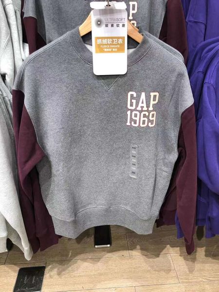 luxury factory outlet brand hoodie gap men's carbon soft ground fleece sweater 2021 autumn new loose sports fashion 735889, Black 
luxury factory outlet brand hoodie gap men's carbon soft ground fleece sweater 2021 autumn new loose sports fashion 735889, Black