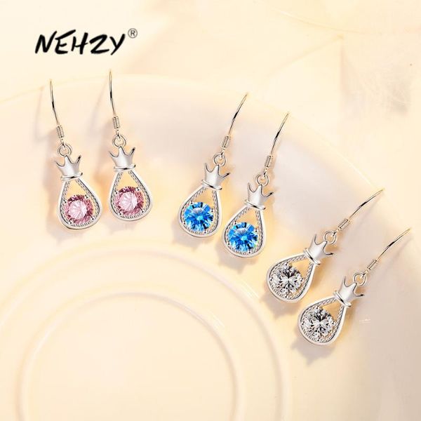 dangle & chandelier nehzy 925 sterling silver women's fashion jewelry crystal zircon crown medium and long tassel hook earrings
dangle & chandelier nehzy 925 sterling silver women's fashion jewelry crystal zircon crown medium and long tassel hook earrings