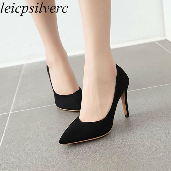 dress shoes women pumps super high heel pointed toe flock thin heels slip on basic 2021 fashion casual sweet party black red yellow
dress shoes women pumps super high heel pointed toe flock thin heels slip on basic 2021 fashion casual sweet party black red yellow