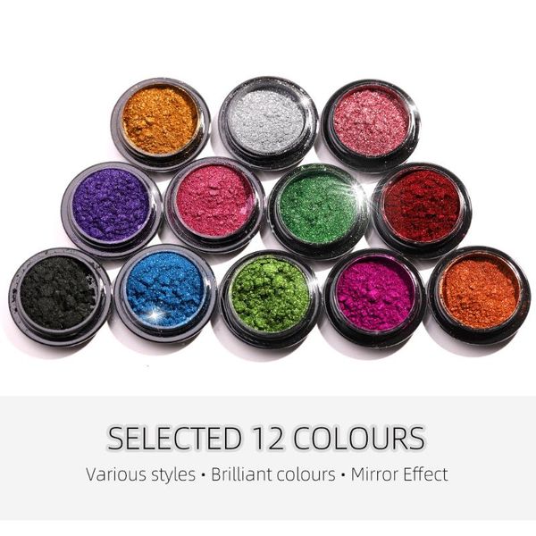 nail glitter 12 colors mirror powder metallic art uv gel polishing chrome flakes pigment decorations, Silver;gold
nail glitter 12 colors mirror powder metallic art uv gel polishing chrome flakes pigment decorations, Silver;gold