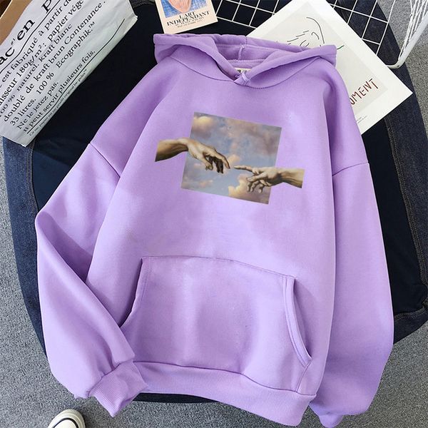 women hoodie hands print oversized s kawaii loose streetwear sweatshirts hooded simple pullovers korean style warm, Black
women hoodie hands print oversized s kawaii loose streetwear sweatshirts hooded simple pullovers korean style warm, Black