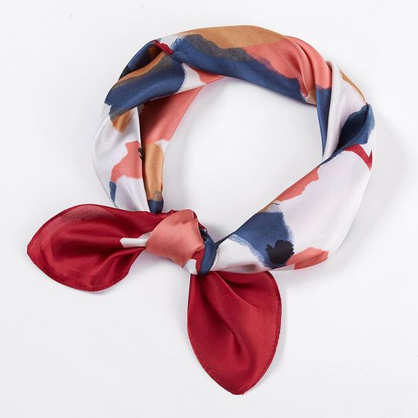 scarves &dolphin spring women square scarf 70x70cm graffiti print small silk handle bag ribbon chiffon hijab headband neckerchief, Blue;gray
scarves &dolphin spring women square scarf 70x70cm graffiti print small silk handle bag ribbon chiffon hijab headband neckerchief, Blue;gray