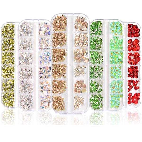 nail art decorations 12 boxes/set colorful ab crystal rhinestone diamond gemstone holiday 3d glitter decoration nails accesorios, Silver;gold
nail art decorations 12 boxes/set colorful ab crystal rhinestone diamond gemstone holiday 3d glitter decoration nails accesorios, Silver;gold