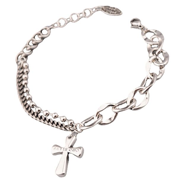 party favor chrome/hearts bracelet hip hop fashion cross female ins minority design personality versatile cool style tha
party favor chrome/hearts bracelet hip hop fashion cross female ins minority design personality versatile cool style tha