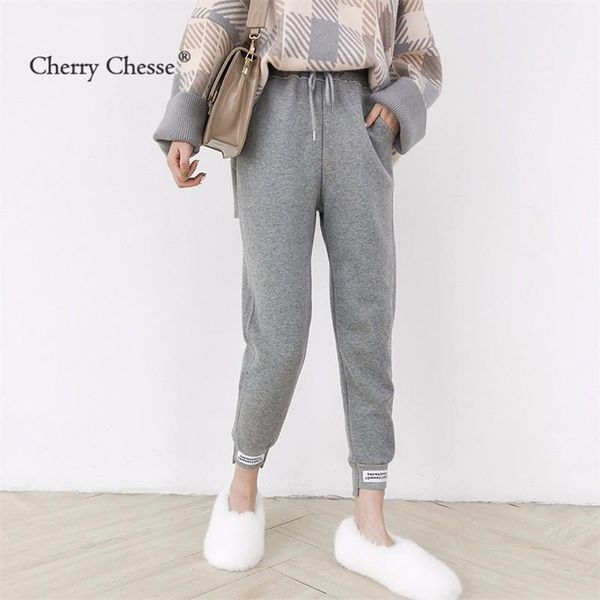 women's pants & capris cherry chesse harajuku women elastic waist drawstring harem female autumn winter, Black;white
women's pants & capris cherry chesse harajuku women elastic waist drawstring harem female autumn winter, Black;white