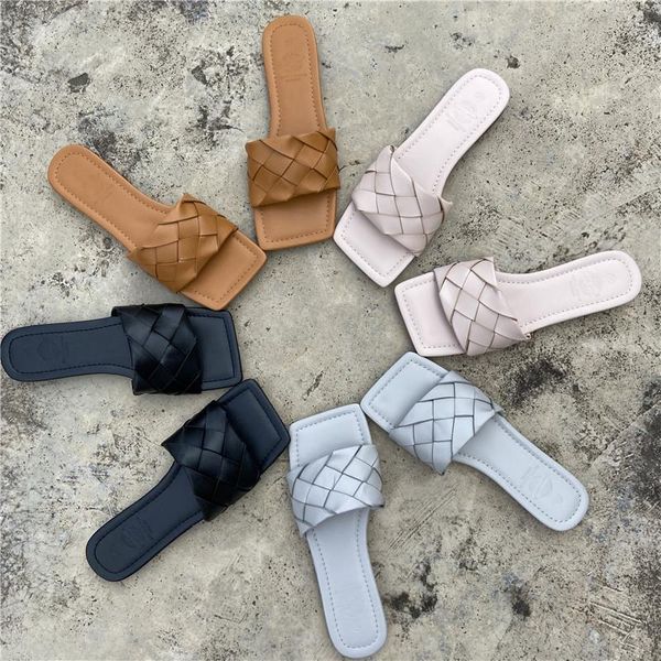 fashion weave slippers women square toe flat casual shoes summer outdoor beach flip flops sandal slides big size 35-42, Black
fashion weave slippers women square toe flat casual shoes summer outdoor beach flip flops sandal slides big size 35-42, Black