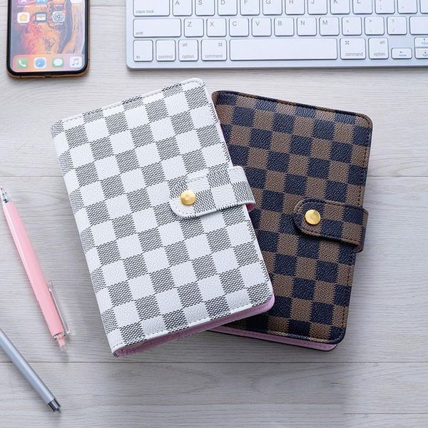 high-end leather a5 size diary note book loose leaf notebook cover plaid thickened journal books 6 hole binder spiral notepad notepads, Purple;pink
high-end leather a5 size diary note book loose leaf notebook cover plaid thickened journal books 6 hole binder spiral notepad notepads, Purple;pink