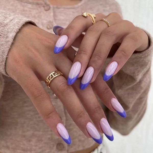 false nails blue purple long almond nail tip detachable french press on 24pcs/box full cover tips simple fashion, Red;gold
false nails blue purple long almond nail tip detachable french press on 24pcs/box full cover tips simple fashion, Red;gold