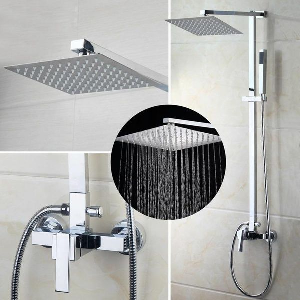 bathroom shower sets style stainless steel set household wall-mounted 8 inch chrome-plated rain faucet
bathroom shower sets style stainless steel set household wall-mounted 8 inch chrome-plated rain faucet
