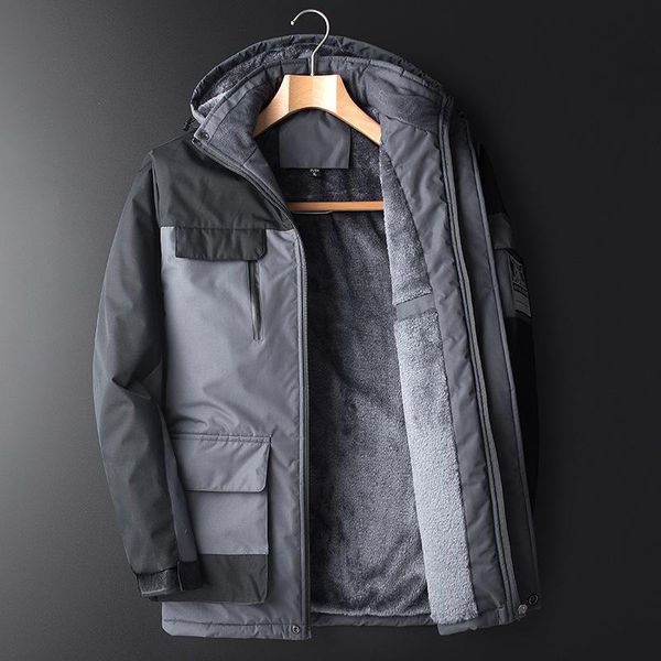 men's jackets plus size 8xl 9xl fleece warm jacket men windproof waterproof multi-pocket work coats large mountaineering suit clothes, Black;brown
men's jackets plus size 8xl 9xl fleece warm jacket men windproof waterproof multi-pocket work coats large mountaineering suit clothes, Black;brown