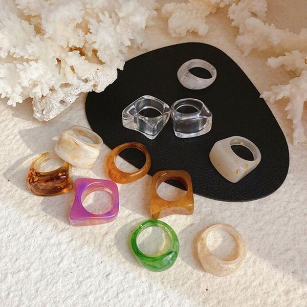 transparent resin acrylic rhinestone colourful geometric square round rings set for women jewelry party gifts cluster, Golden;silver
transparent resin acrylic rhinestone colourful geometric square round rings set for women jewelry party gifts cluster, Golden;silver