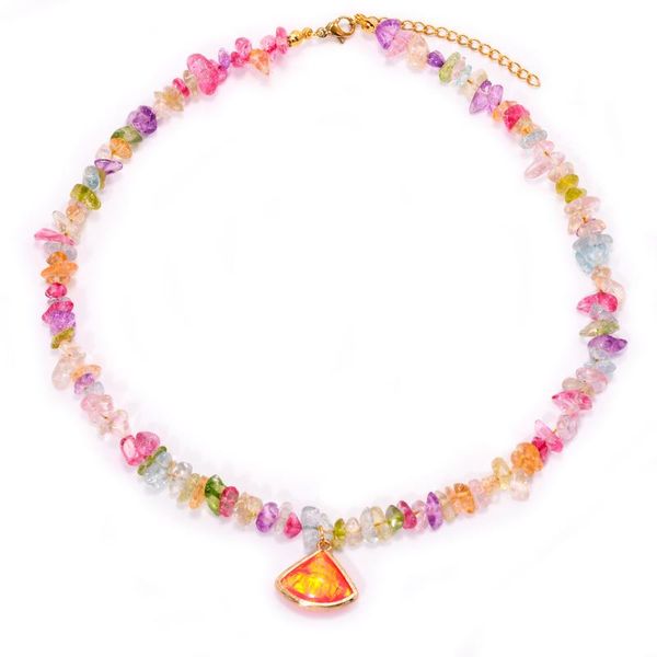 chokers kbjw original trendy fancy pendant necklace colorful real stone beaded choker 2021 daily casual fashion jewelry for women, Golden;silver
chokers kbjw original trendy fancy pendant necklace colorful real stone beaded choker 2021 daily casual fashion jewelry for women, Golden;silver