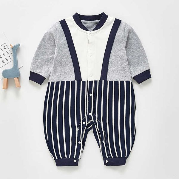 spring casual boys stripe romper long sleeve boy rompers fake two piece jumpsuit baby clothes black friday d8td, Blue
spring casual boys stripe romper long sleeve boy rompers fake two piece jumpsuit baby clothes black friday d8td, Blue