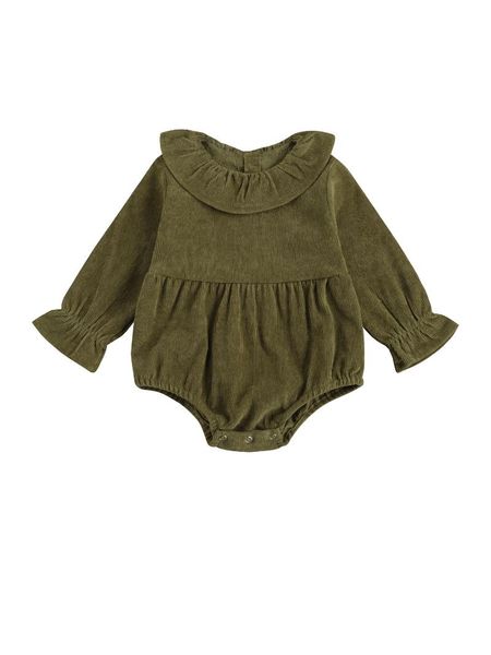 jumpsuits 0-24m corduroy toddler baby boy girl kid romper fall winter warm clothes outfit solid color ruffles sleeve jumpsuit clothing, Blue
jumpsuits 0-24m corduroy toddler baby boy girl kid romper fall winter warm clothes outfit solid color ruffles sleeve jumpsuit clothing, Blue