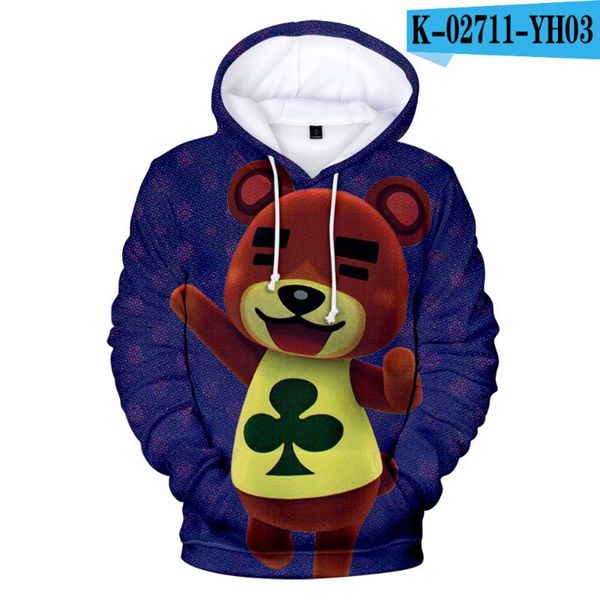 men's hoodies & sweatshirts trendy cartoon animal crossing cute dogs ocs so on 3d men/women long sleeve pullovers casual kids, Black
men's hoodies & sweatshirts trendy cartoon animal crossing cute dogs ocs so on 3d men/women long sleeve pullovers casual kids, Black