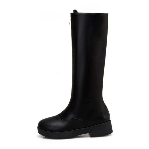 boots coolcept women knee high fashion zipper flats shoes winter warm fur casual black long size 34-431 54vs
boots coolcept women knee high fashion zipper flats shoes winter warm fur casual black long size 34-431 54vs