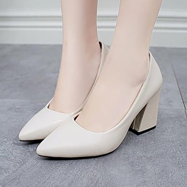 dress shoes women pointed pumps ladies toe heels pu leather women's mid woman 2021 square slip on female office plus size, Black
dress shoes women pointed pumps ladies toe heels pu leather women's mid woman 2021 square slip on female office plus size, Black