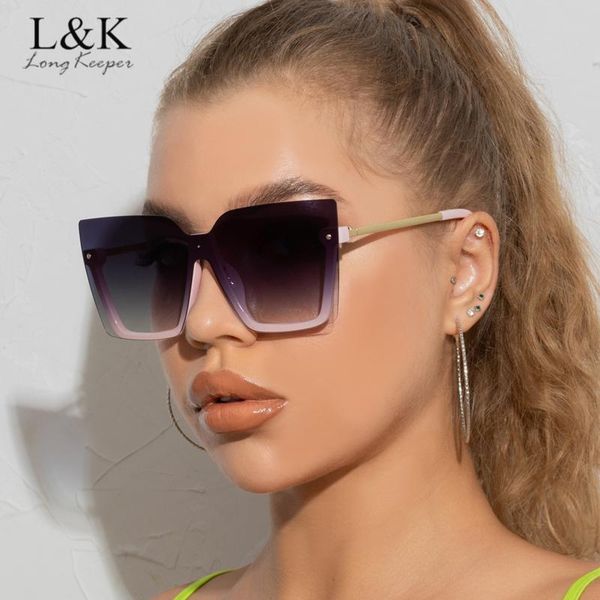 sunglasses luxury oversized cat eye woman 2021 fashion square sun glasses female gradient shades lunette de soleil femme uv400, White;black
sunglasses luxury oversized cat eye woman 2021 fashion square sun glasses female gradient shades lunette de soleil femme uv400, White;black