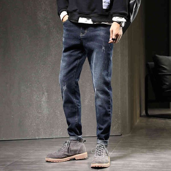 jeans 2021 arrival men fashion elasticity men's comfortable slim male cotton jeans pants, size 28-38, Blue
jeans 2021 arrival men fashion elasticity men's comfortable slim male cotton jeans pants, size 28-38, Blue