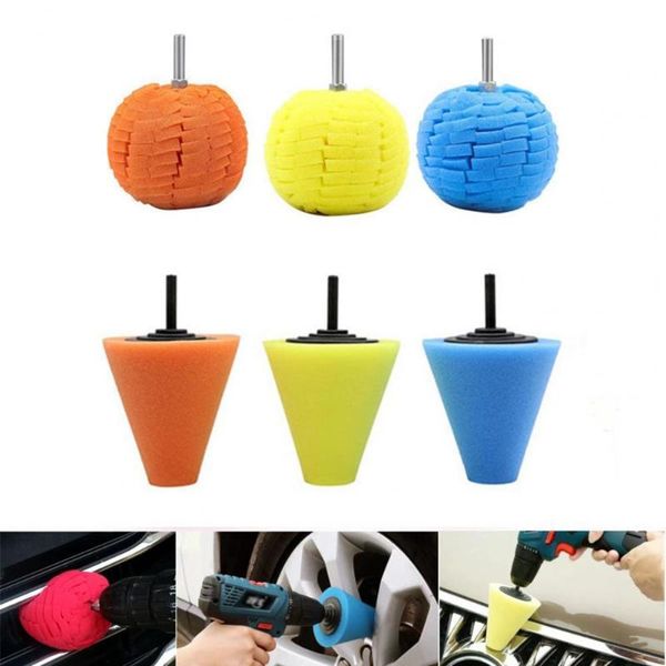 car sponge 3/4/5/6pcs polishing kit polish cone set pads wheel polisher buffer waxing tool hub cleaning
car sponge 3/4/5/6pcs polishing kit polish cone set pads wheel polisher buffer waxing tool hub cleaning