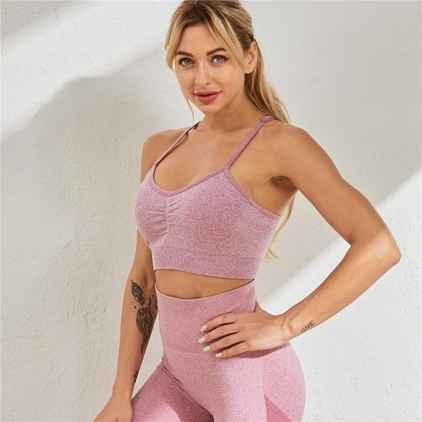 bras svokor sports bra women bralette push up crop gym fitness running lingerie female workout comfortable breathable, Red;black
