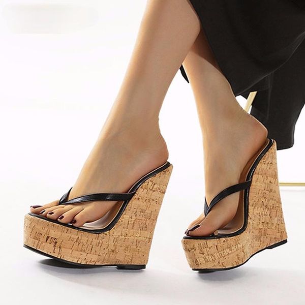 slippers 2021 super high heels large size 35-42 platform wedges pinch mules shoes women sandals, Black
slippers 2021 super high heels large size 35-42 platform wedges pinch mules shoes women sandals, Black