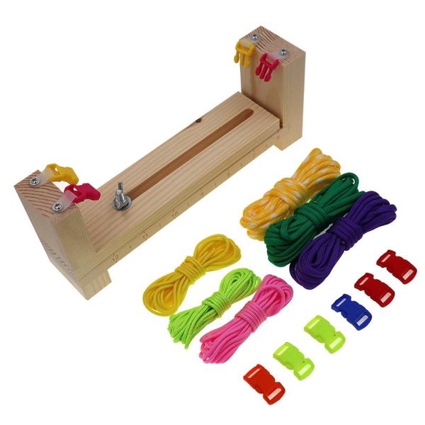 outdoor gadgets diy jig solid wood paracord bracelet maker knitting tool knot braided parachute cord weaving tools wristband braiding device
outdoor gadgets diy jig solid wood paracord bracelet maker knitting tool knot braided parachute cord weaving tools wristband braiding device