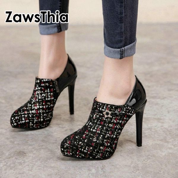 dress shoes zawsthia 2021 big size 42 43 lady plaid checked round toe platform thin high heels women pumps full cover, Black
dress shoes zawsthia 2021 big size 42 43 lady plaid checked round toe platform thin high heels women pumps full cover, Black