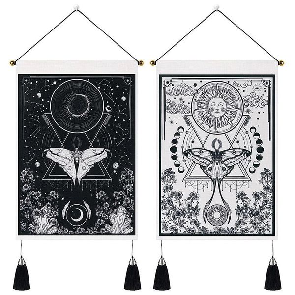 tapestries pack of 2 tapestry sun and moon moth black white flower vine wall hanging
tapestries pack of 2 tapestry sun and moon moth black white flower vine wall hanging