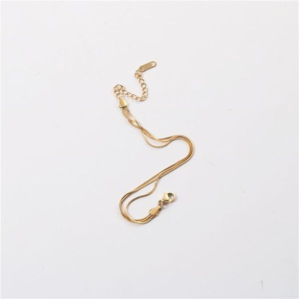 link, chain high end gold plated stainless steel simple multilayer bracelet for women wholesale jewelry bulk bracelets, Black
link, chain high end gold plated stainless steel simple multilayer bracelet for women wholesale jewelry bulk bracelets, Black