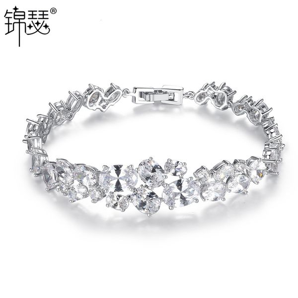 bangles bracelet jinse anruoxi handmade aaa zircon inlaid fashion korean style girl, Black
bangles bracelet jinse anruoxi handmade aaa zircon inlaid fashion korean style girl, Black