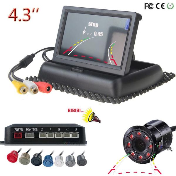 car rear view cameras& parking sensors video radar 4 indicator monitor with dynamic trajectory backup camera night vision system
car rear view cameras& parking sensors video radar 4 indicator monitor with dynamic trajectory backup camera night vision system