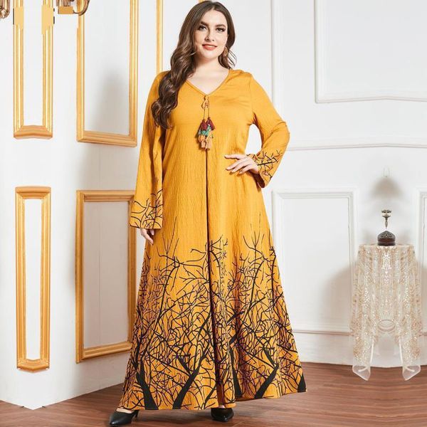 ethnic clothing muslim oversized size yellow printed long sleeve tassel casual women's skirt dubai robe moroccan woman jellaba, Red
ethnic clothing muslim oversized size yellow printed long sleeve tassel casual women's skirt dubai robe moroccan woman jellaba, Red