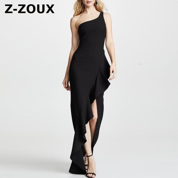 women dress split irregular off shoulder ruffles patchwork asymmetry plus size black long se 210524, Black;gray
women dress split irregular off shoulder ruffles patchwork asymmetry plus size black long se 210524, Black;gray