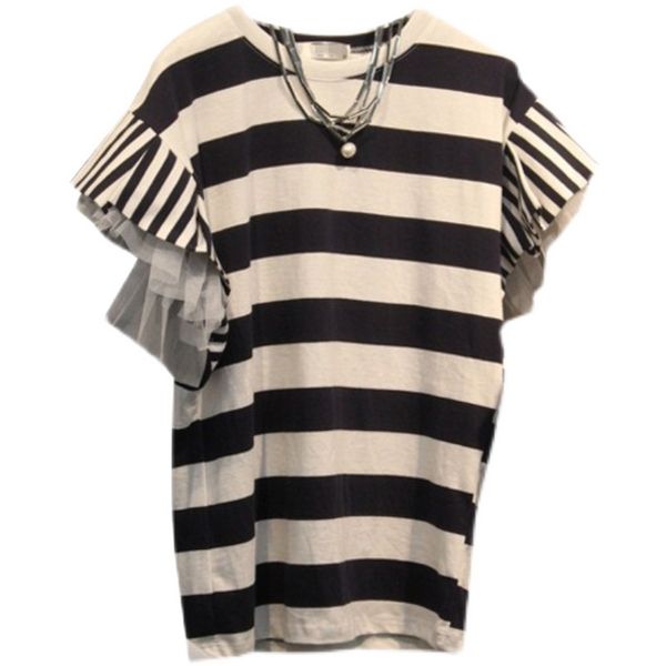spring summer new korean loose fashion o neck short sleeve cotton stripe t shirt for women girls 210421, White
spring summer new korean loose fashion o neck short sleeve cotton stripe t shirt for women girls 210421, White