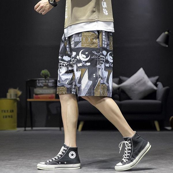 black white summer shorts for men casual sports printed seagull graffiti pants thin japanese sofa large size beach men's, White;black
black white summer shorts for men casual sports printed seagull graffiti pants thin japanese sofa large size beach men's, White;black