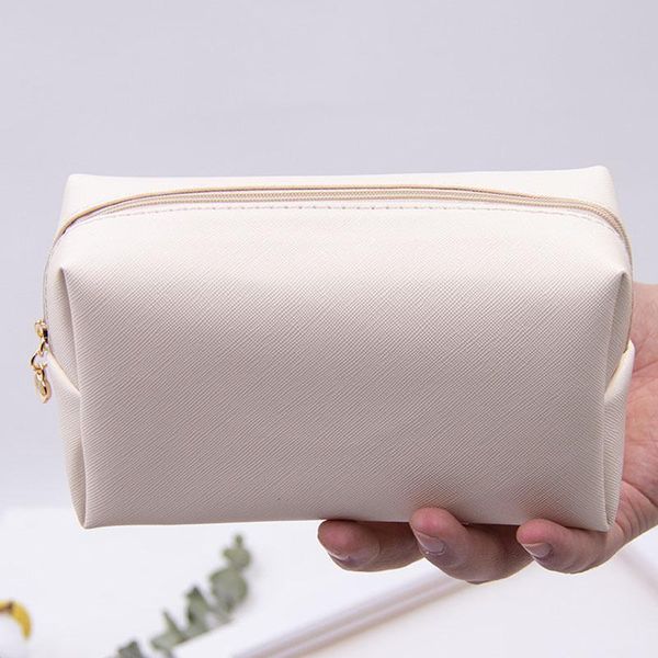 solid color women cosmetic bag makeup handbag with pu leather travel toiletry storage pouch waterproof organizer make up case bags & cases
solid color women cosmetic bag makeup handbag with pu leather travel toiletry storage pouch waterproof organizer make up case bags & cases