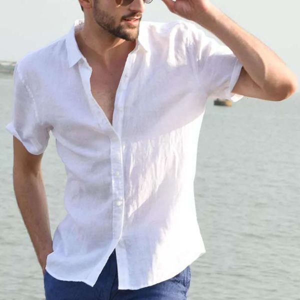 shirtssummer short sleeve casual cardigan men's solid color shirt, White;black
shirtssummer short sleeve casual cardigan men's solid color shirt, White;black