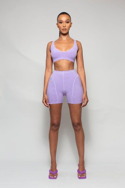 women's tracksuits kgfigu knitting rib fitness shorts soft 2 piece sets women sleeveless tank high waist mini bottoms outfits, Gray
women's tracksuits kgfigu knitting rib fitness shorts soft 2 piece sets women sleeveless tank high waist mini bottoms outfits, Gray