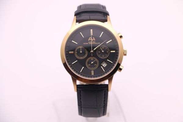 men's fashion quartz watch aehibo brown all working six hands multifunction calendar dial gold stainless steel case chronograph leather, Slivery;brown
men's fashion quartz watch aehibo brown all working six hands multifunction calendar dial gold stainless steel case chronograph leather, Slivery;brown