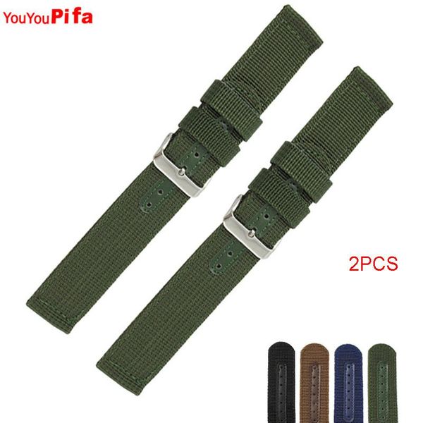 watch bands 2pcs army canvas nylon fabric watchband 18mm 20mm 22mm 24mm men strap green black blue brown simple women sport band, Black;brown
watch bands 2pcs army canvas nylon fabric watchband 18mm 20mm 22mm 24mm men strap green black blue brown simple women sport band, Black;brown